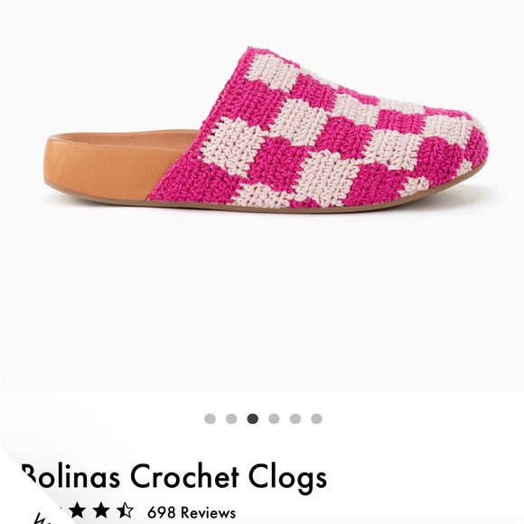 Size 8 Bolinas Crochet Clogs New (The Sak) - Picture 5 of 7